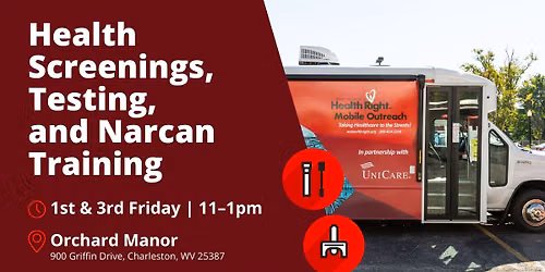 Health Screenings, Testing, and Narcan Training at Orchard Manor