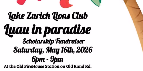 Luau Scholarship Fundraiser 