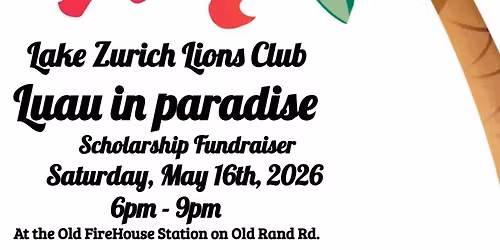 Luau Scholarship Fundraiser 