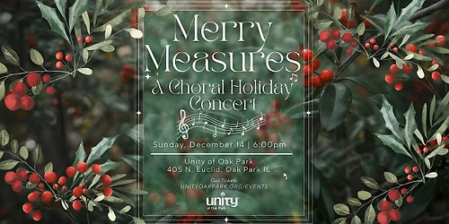 Merry Measures Holiday Choral Concert - Get into the Holiday Spirit
