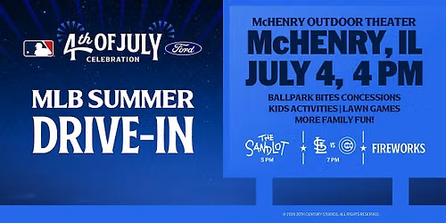 MLB Summer Drive-In: McHenry, IL