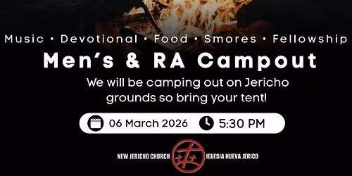 Men\u2019s and RA Campout!