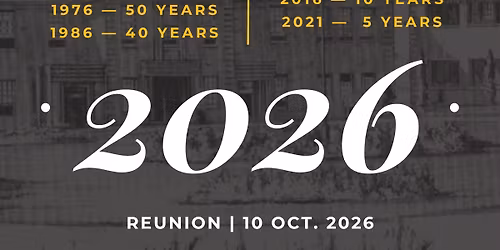 2026 Reunion 