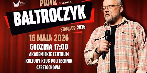Piotr Ba\u0142troczyk - STAND UP 2026