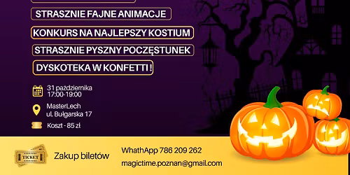 Halloween Kids Party impreza dla dzieci