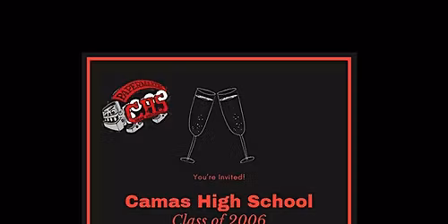 Camas High School Class of 2006:  20 Year Reunion!