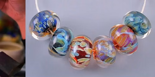 Beginning Flameworked Glass Beads - July 19