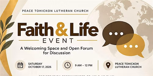 Faith and Life Event