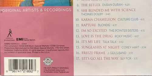 The Reflexx - 80's New Wave Party