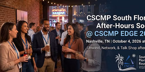 Music City Mixer | Supply Chain Social at CSCMP EDGE 2026 in Nashville
