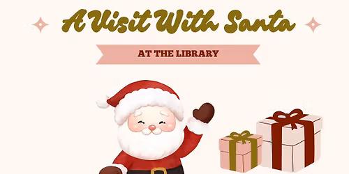 A Visit With Santa At The Library