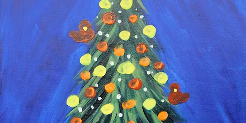 Creative Canvas for Kids - *GLOW* Christmas Tree
