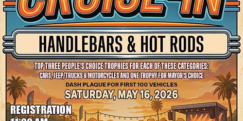 Handlebars & Hot Rods Cruise-in