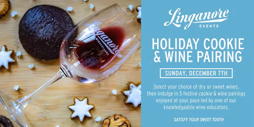 Holiday Cookie Pairing
