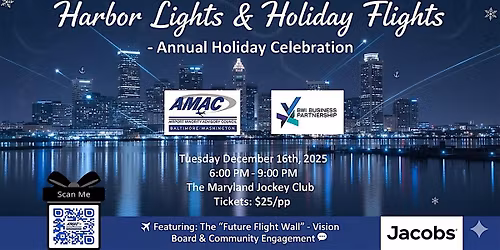 AMAC Baltimore\/Washington & BWI Business Partnership Hoilday Party