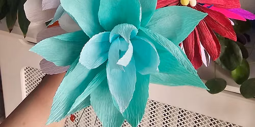 WORKSHOP: Crepeblomster for begyndere \/\/ Crepe flowers for beginners