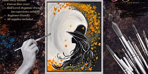 Late Night Painters: Lady Fall | $32 | After-Hours BYOB Paint Party (Quad Cities \u2013 Bettendorf, IA)