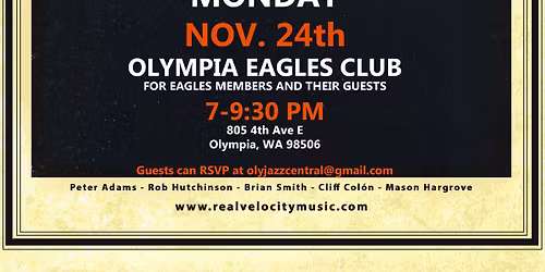 Velocity @ Olympia Eagles