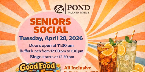 Senior Social - Lunch Buffet