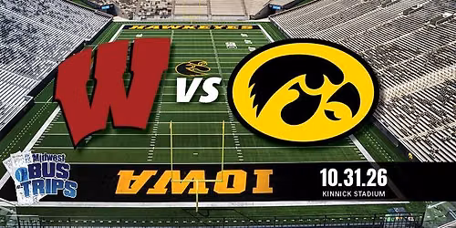 Wisconsin vs Iowa Bus Trip to Kinnick
