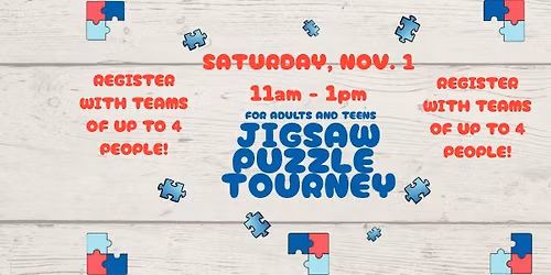 Jigsaw Puzzle Tourney!