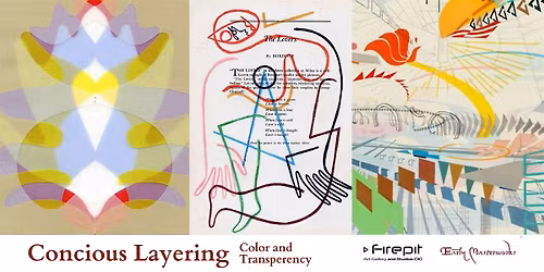 EM June Naked Life Drawing} Conscious Layering: Colour & Transparency