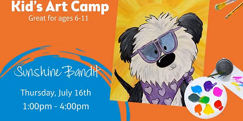 Kid's Art Camp - Sunshine Bandit