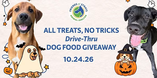 All Treats, No Tricks Dog Food Giveaway