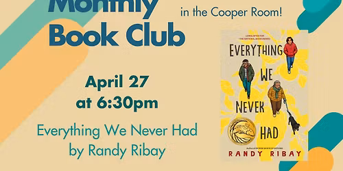 Book Club: Everything We Never Had