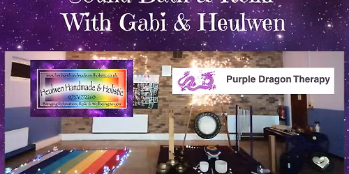  Wellbeing in the community ~ Sound Bath & Reiki with Gabi & Heulwen