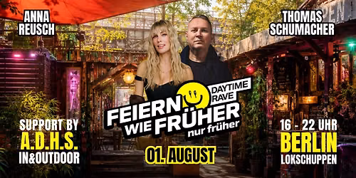 Feiern wie fr\u00fcher - nur fr\u00fcher!