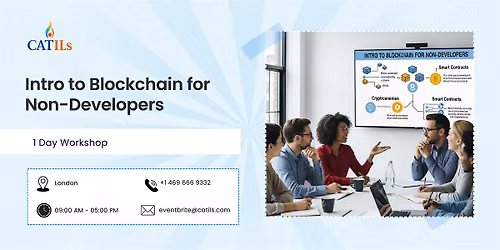Intro to Blockchain for Non-Developers \u2013 1 Day Workshop in London