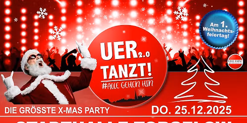 UER TANZT! #allegehenhin "Die gr\u00f6\u00dfte Weihnachtsparty der Region"
