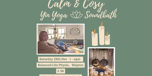 Calm & Cosy Yin Yoga Soundbath