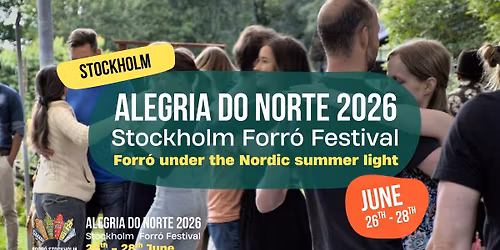 Alegria do Norte Stockholm 2026