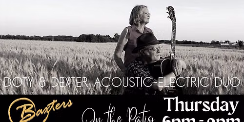 Doty & Dexter Acoustic-Electric Duo Live On The Patio
