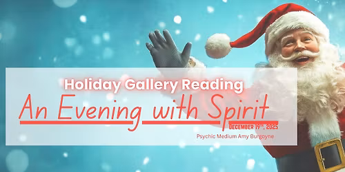 Gallery Reading with Psychic Medium Amy Burgoyne