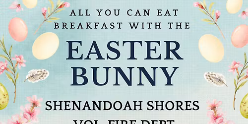 All You Can Eat Breakfast With The Easter Bunny