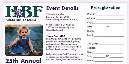 2026 Harley Beatty Golf Classic
