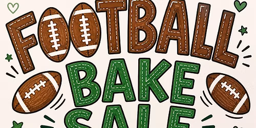BAKE SALE FOR THE GATOR BOYZ FLAG FOOTBALL