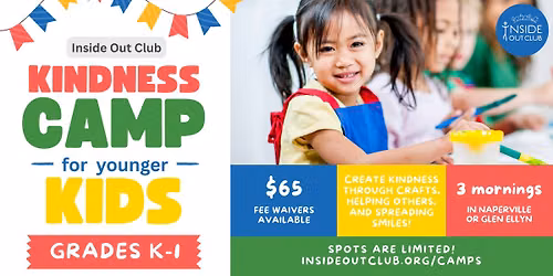 Kindness Summer Camp for Younger Kids - Entering Kindergarten & Grade 1