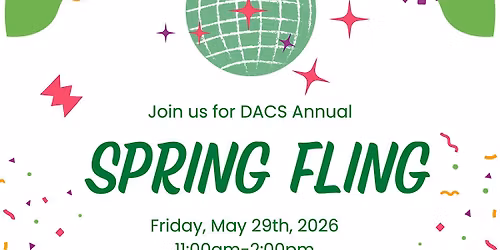 DACS Annual Spring Fling (For Individuals with Disabilities)
