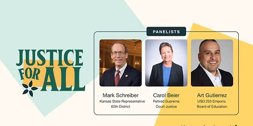 FREE: Justice for All and the Future of Kansas Courts Panel Event! Know Before You Vote on Aug. 4!
