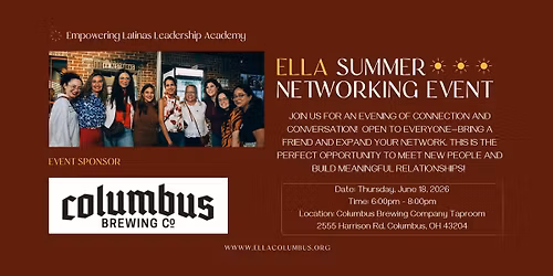 ELLA Summer Networking Mixer: Connect, Collaborate, and Grow