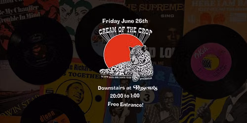 Cream of the Crop SOUL CLUB @ Rosetta's June 2026