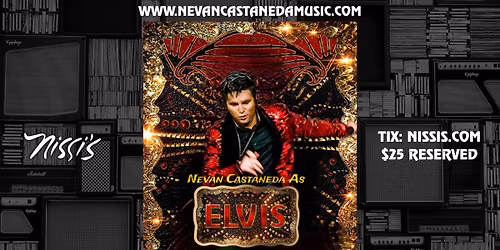 Nevan Castaneda as Elvis at Pueblo Memorial Hall