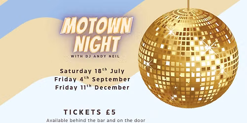 Motown Night with DJ Andy Neil