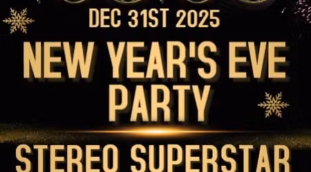 New Years Eve Celebration with Stereo Superstar - Hits from the 70's to 2000