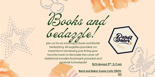 Books & Bedazzles : Arts & Craft Workshop