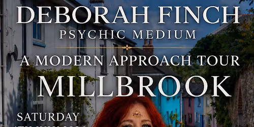Deborah Finch psychic medium - a modern approach tour Millbrook
